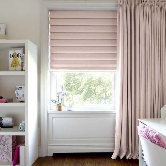 Classic Fold Roman Shades