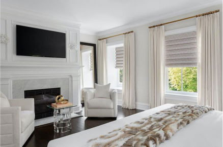 Sample Roman Shades for Forman or Casual Elegance