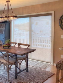 Solar Shades on Sliding Glass Doors