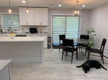 Healthy Kitchen With Cascade Blinds