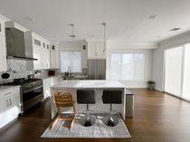 Kitchen With Solar Shades